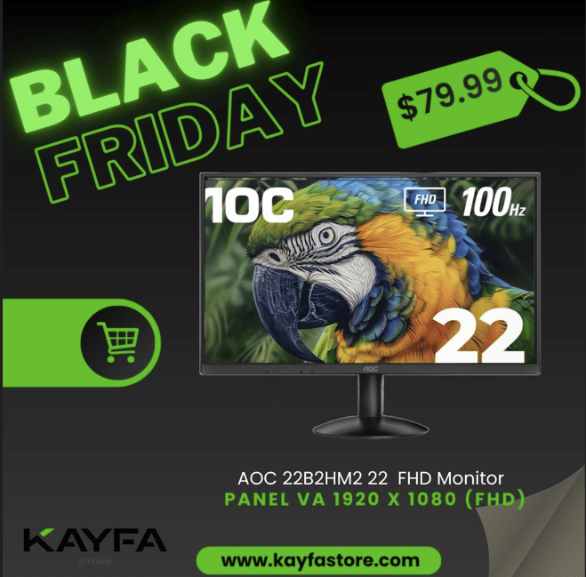 MONITOR LED AOC 21.5"
22B2HM2