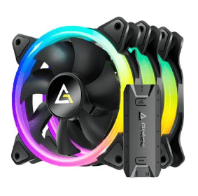 VENTILADOR ANTEC NEON 120 ARGB FAN-PACK3